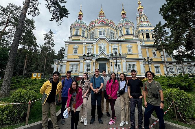 Almaty: City Highlights Walking Tour with Chocolate Shop - Walking comfort, weather, and group size