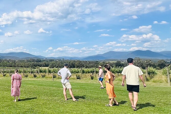 Amazing Yarra Valley Wine Tour + Chocolate, Farm Fresh, Gin - Lunch and browsing at St Hubert Estate