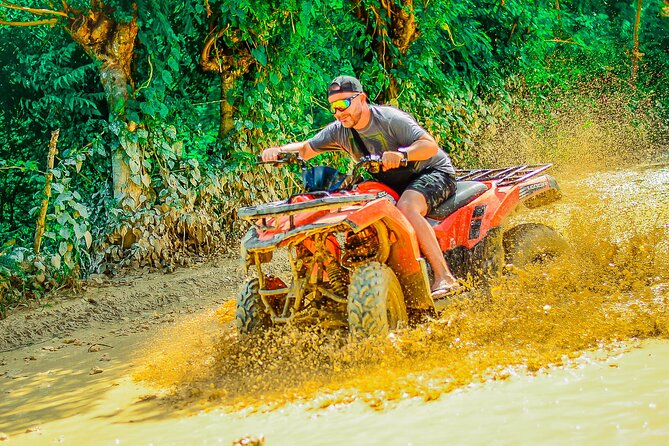 ATV OR BUGGY Ride Into the jungle with cave coffee & chocolate - Macao Beach for the final hour