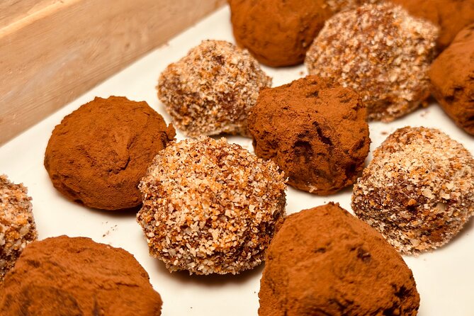 Belgian Chocolate Truffle Making Workshop in Bruges - A friendly group activity in central Bruges