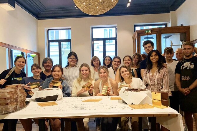 Belgian Chocolate Truffle Making Workshop in Bruges - Hot chocolate while your sweets chill