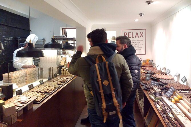 Brighton chocolate tour - Yummm... :) - Starting near St. Bartholomew’s Church