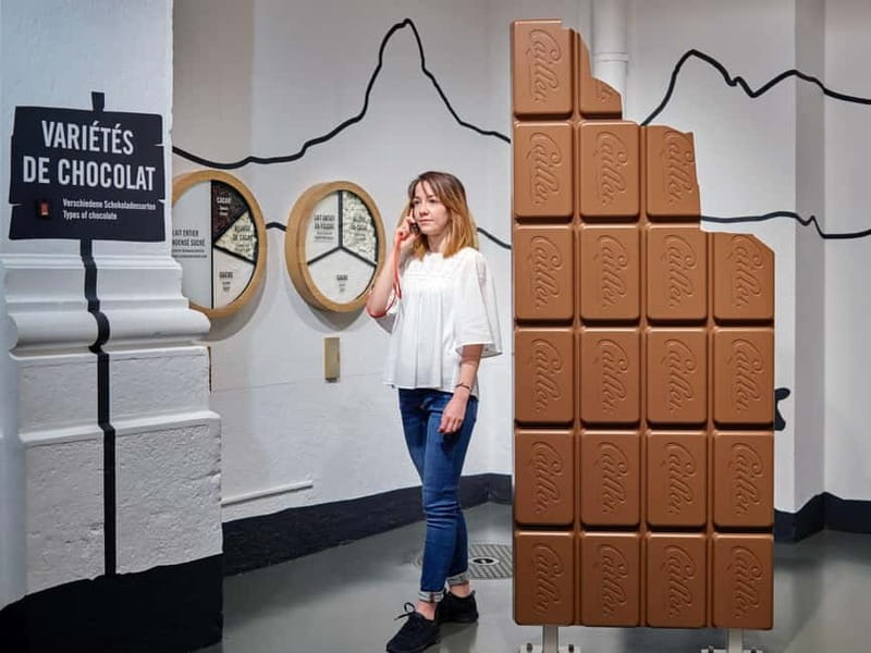Broc: Entry ticket to the Maison Cailler chocolate factory - Key points at a glance
