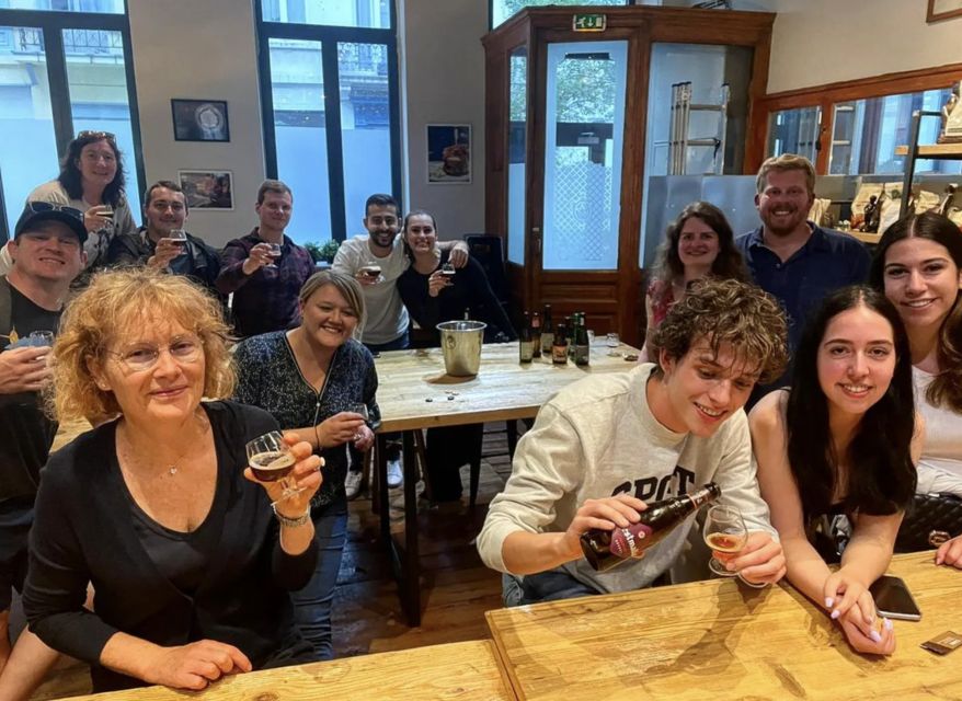 Brussels: Beer and Chocolate Pairing Class with Tastings - Five Belgian beers meet five chocolates