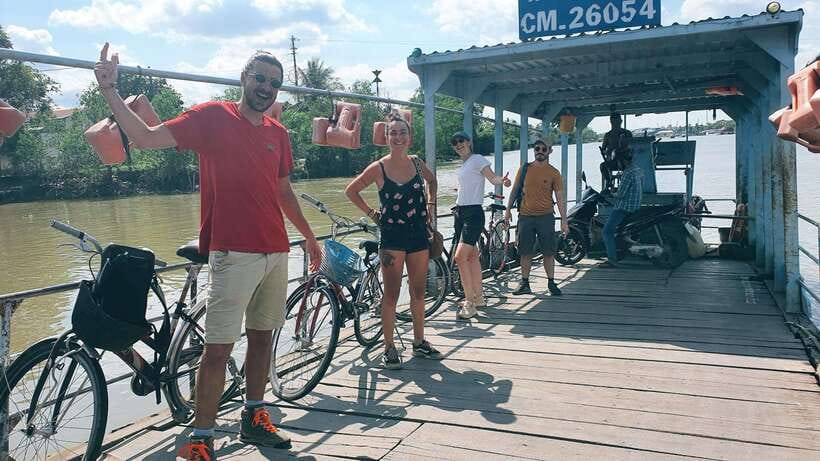 Can Tho: Countryside Cycling Tour with Cocoa Farm Visit - The duck farm and the working countryside
