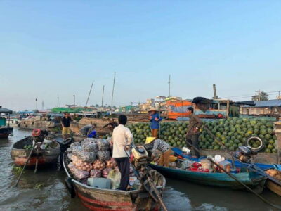 Floating Market, Canal, Cacao Farm & Mekong’ Life
