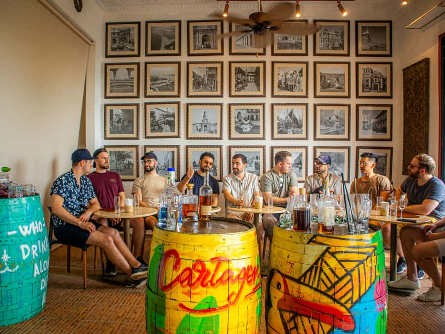 Cartagena: The Legendary Colombian Rum and Chocolate Tasting - Three savory bites keep the tasting grounded