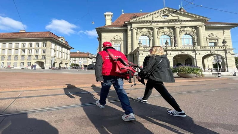 Chocolate and liquor fun in Bern with tasting - Münsterplatz and the route toward Matte