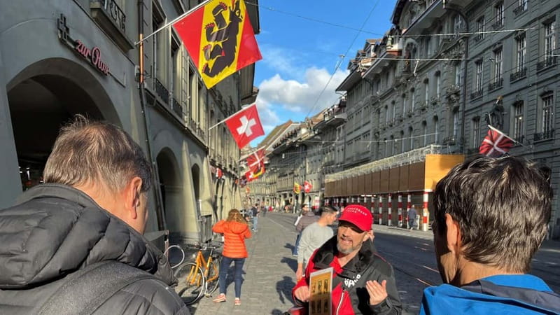 Chocolate and liquor fun in Bern with tasting - Bärenplatz and the first chocolate tasting