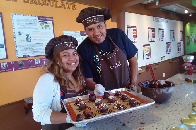 Chocolate and truffles workshop - The museum adds context without taking over
