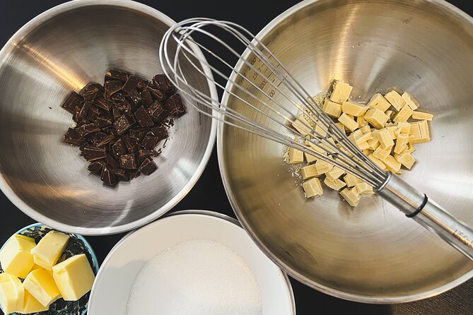 Chocolate & Churros Cooking Class in Madrid - Preparing the chocolate for dipping
