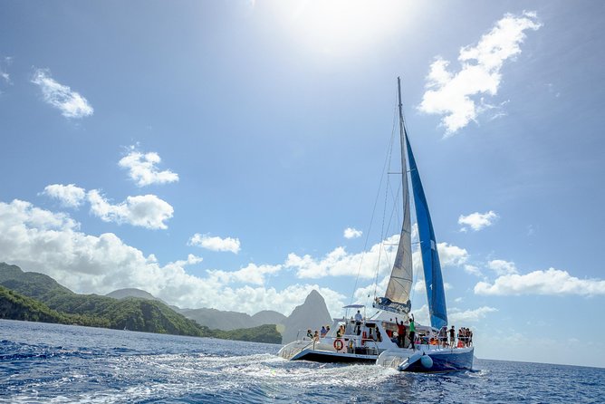 Chocolate Decadence St.Lucia - The sunset cruise back to the dock