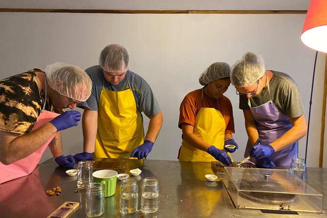 Chocolate Making and Tasting at a Local Factory in San José - Making two personal chocolate creations