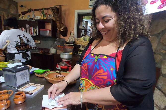 Chocolate Tasting & mayan Presentation - Tacos at a family-run local restaurant