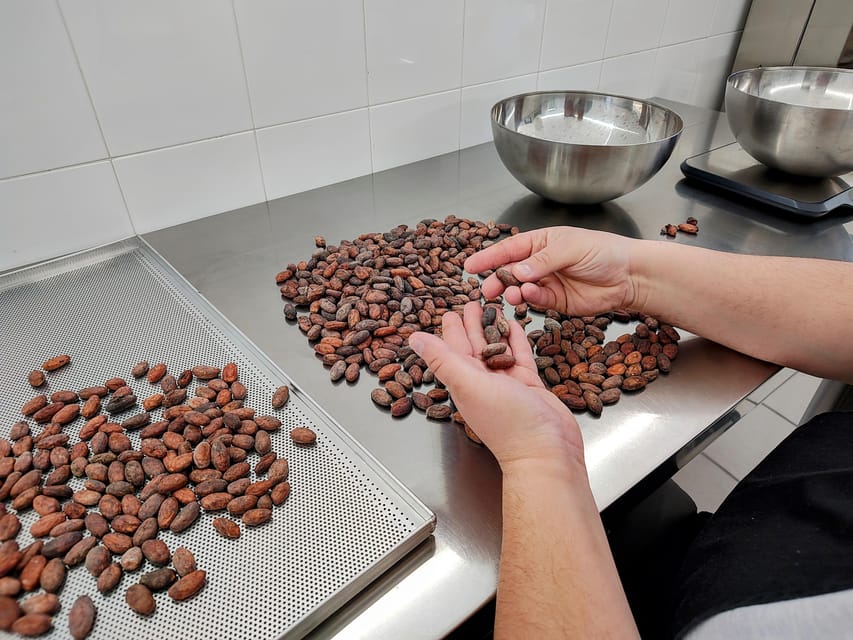 Chocolatier for a day: raw bean to bar chocolate in Modica - Tasting chocolate at every stage