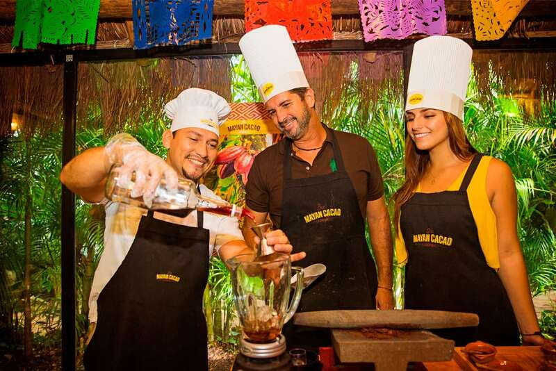 Cozumel: Chocolate Margarita Workshop with Mayan Recipe - Mixing the Chocolate Margarita