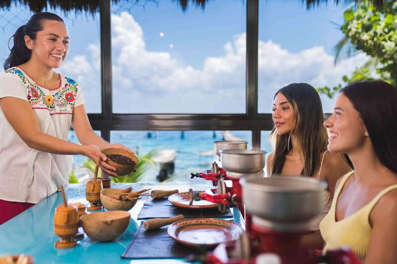 Cozumel: Seaside Chocolate Workshop and Wine Tasting - Pairing chocolate with red wine