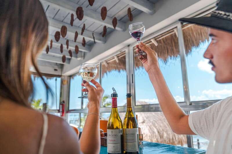 Cozumel: Seaside Chocolate Workshop and Wine Tasting - Finishing with a chocolate martini