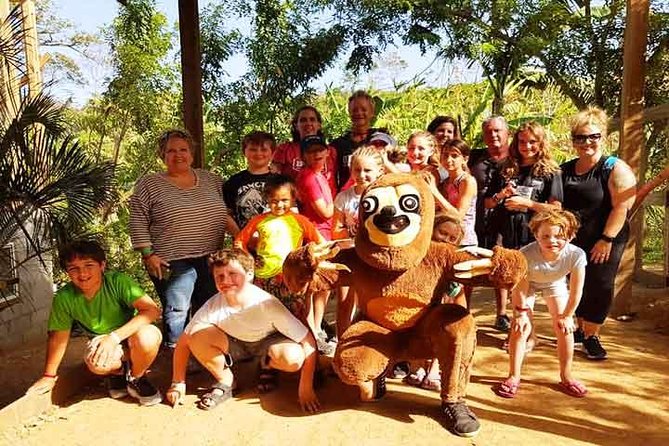 Cruise Ship Family Chocolate Factory, Sloths & Monkeys, Beach, Transportation - A good Roatan day for animal lovers and cruise visitors