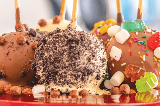 Fall Chocolate Apple Class - A Caramel Apple Becomes the Main Event