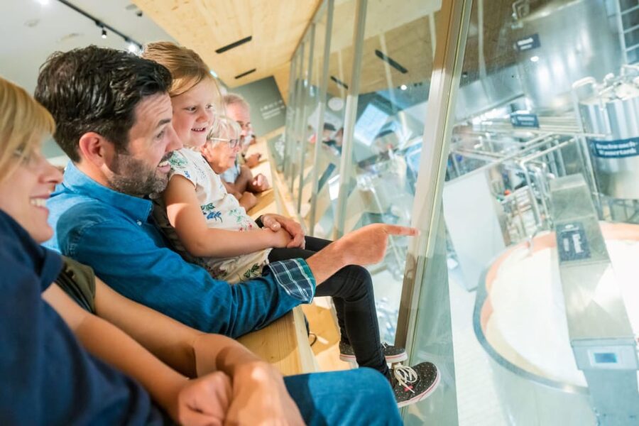 From Zurich: Chocolate and Cheese Tour in Appenzell - Appenzeller Schaukäserei: tasting first, production second