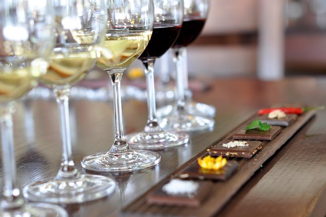 Full-Day Chocolate Cheese Olive and Wine Tour from Franschhoek - Three wine estates, four kinds of tasting