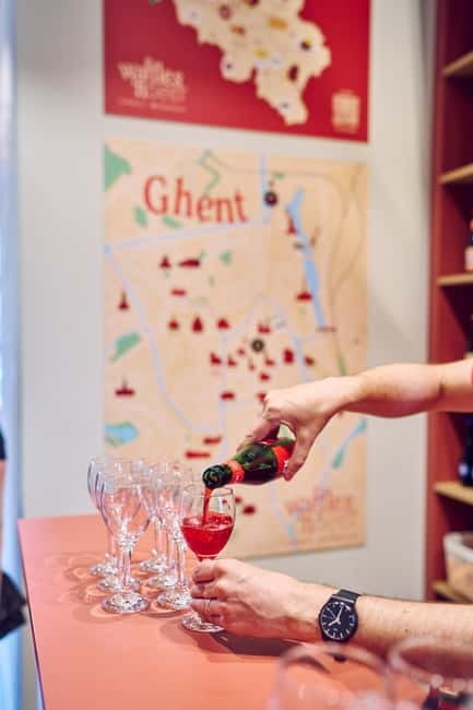 Ghent: Belgian Chocolate Making Workshop with Beer Tasting - Finding the green door in Ghent
