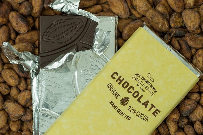 Hotel Chocolat Bean to Bar Experience in St. Lucia - From St. Lucian cacao pod to finished bar