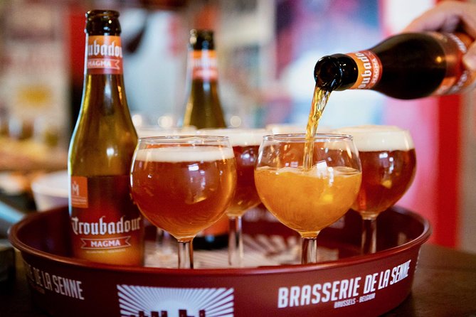 Hungry Mary's Famous Beer and Chocolate Tour in Brussels - Beer begins at Royal Theatre Toone