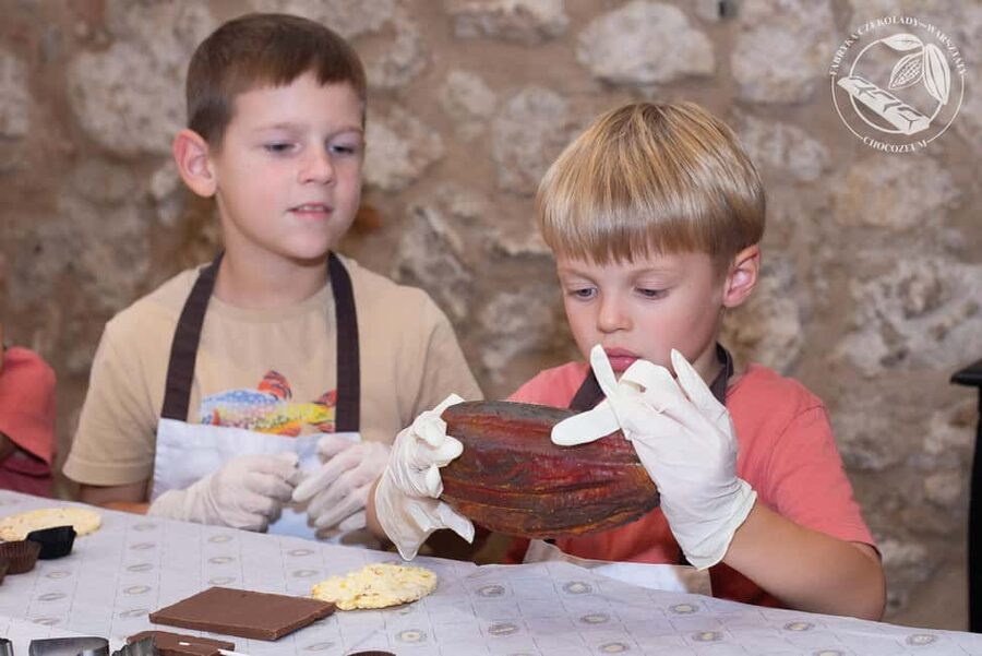 Krakow: Chocolate Workshop - The best part: making something you can eat later