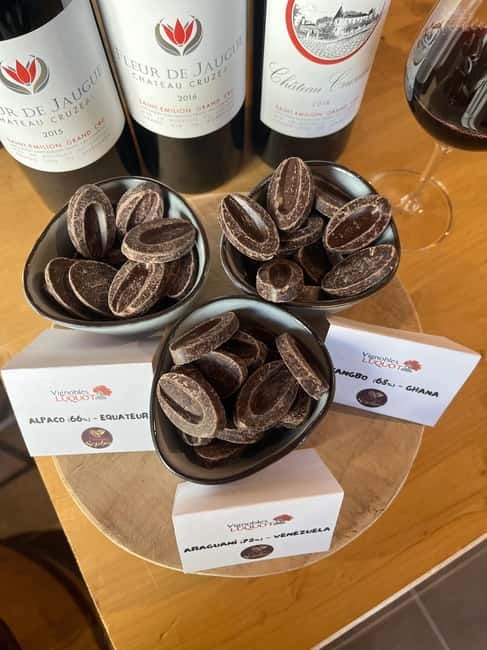 Libourne: Winery Tour with Wine and Chocolate Tasting - Starting among the vines