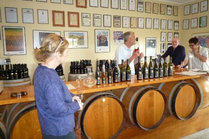 Napier: Afternoon Wine Tasting + visit Silky Oaks Chocolates - The route may include gin or beer