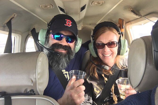 New Orleans VIP Sightseeing Flight with Champagne & Chocolates or Wine & Cheese - What you see from Lakefront Airport to the city