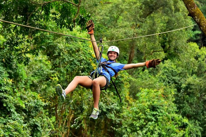 Ocean View Canopy Zip line + Chocolate Experience - Reaching Vista Los Sueños Adventure Park