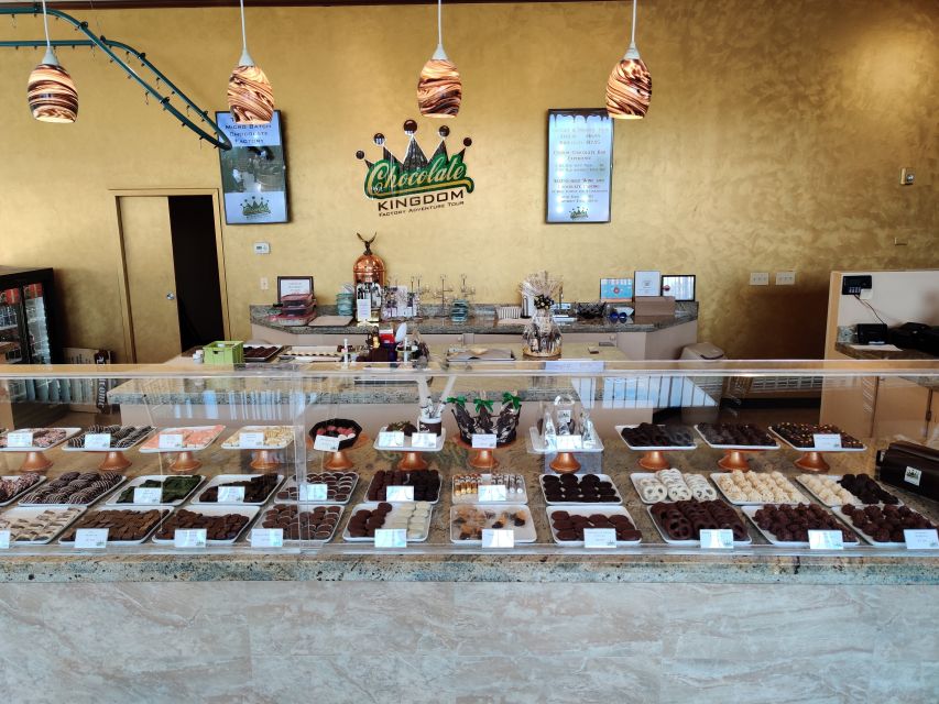 Orlando: Chocolate Kingdom Factory Adventure Tour - Following the prince, dragon, and chocolate river