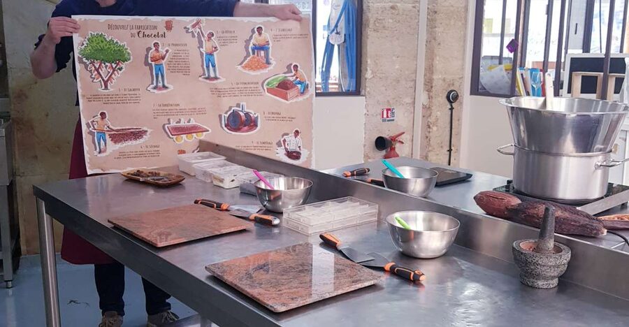 Paris : build your own chocolate bar! - A short history lesson with a practical purpose