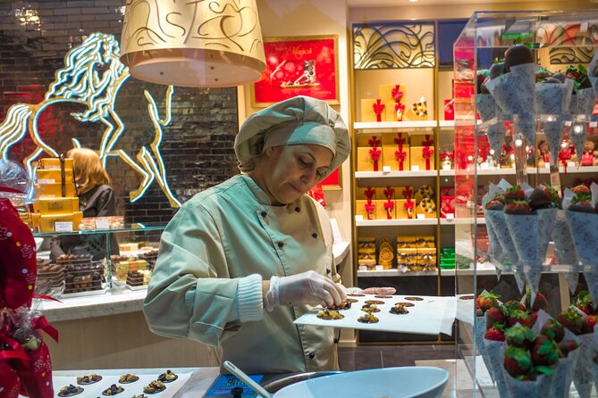 Private Bruges’ Iconic Sites and Chocolate Tasting Tour - The Fish Market and Burg Square finish the walk