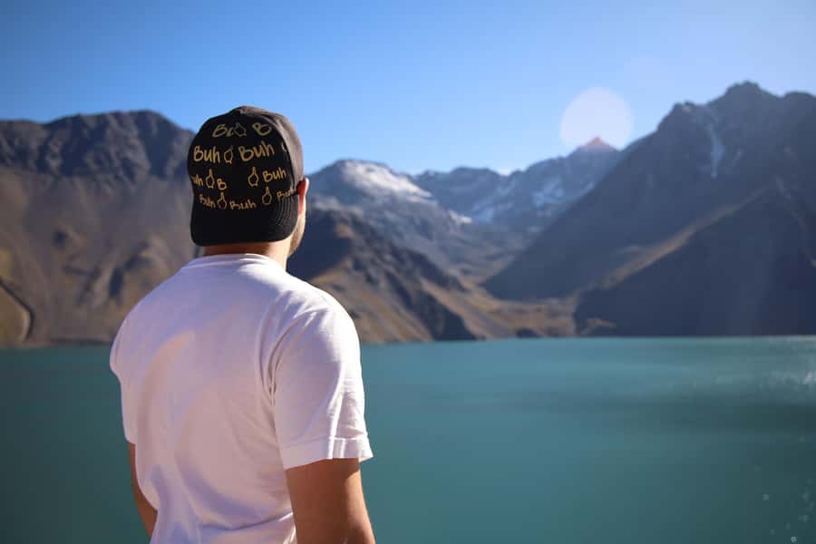 Santiago: Full day Embalse del Yeso, Casa de Chocolate, picnic & Hot Springs - The Big Views at Embalse del Yeso