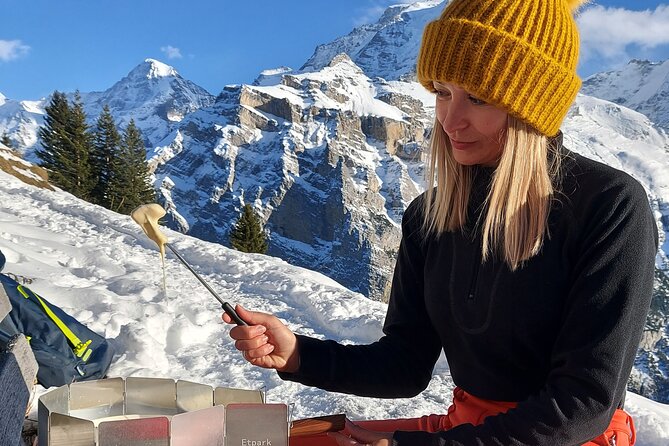 Sledding Cheese Fondue, Chocolate - Chocolate, mountain views, and a gentle start