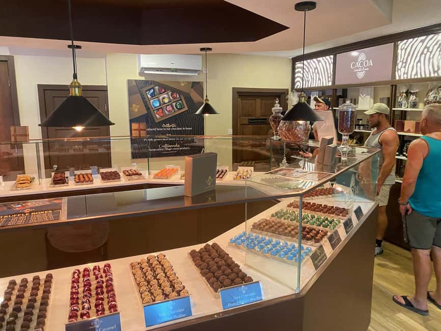 St. Lucia: Rum Distillery and Chocolate Making Experience - Rum, chocolate, and a very St. Lucian road day