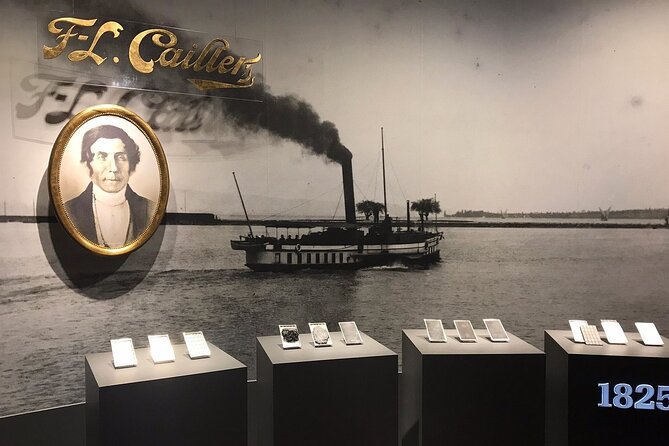 Swiss Chocolate Adventure at Swiss Museum of Transport in Lucerne - The chocolate sample is small but useful
