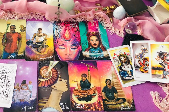 Tarot Reading with Coffee & Chocolate or Smoothie - Crystal balancing adds a wellness layer