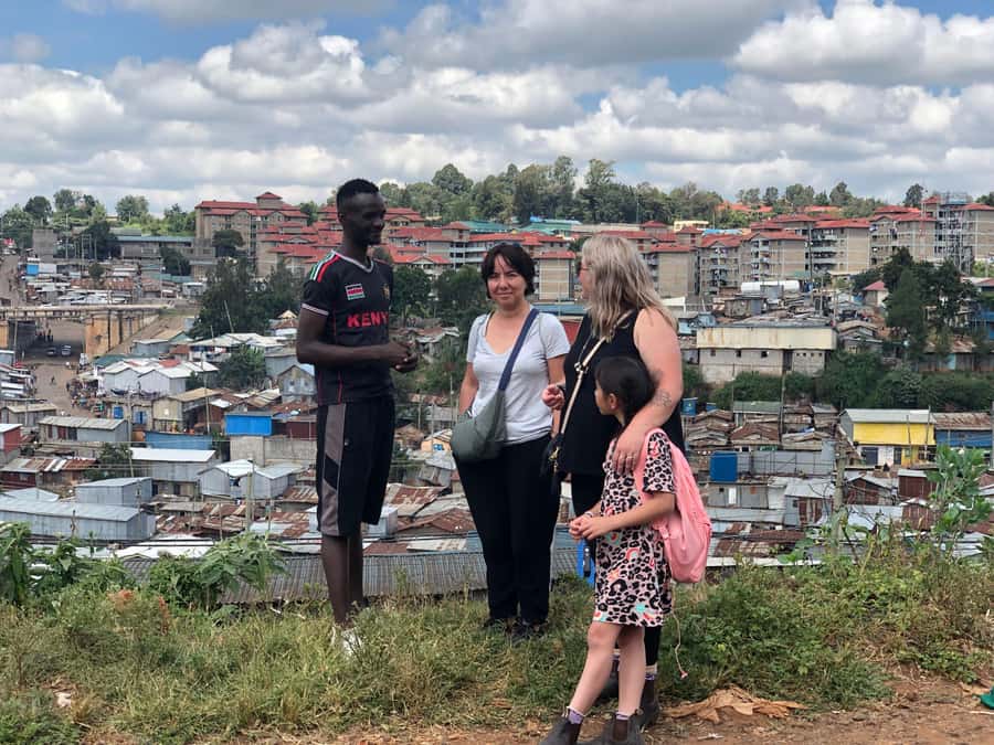 Visit kibera Slum the chocolate city - Meeting residents and community leaders