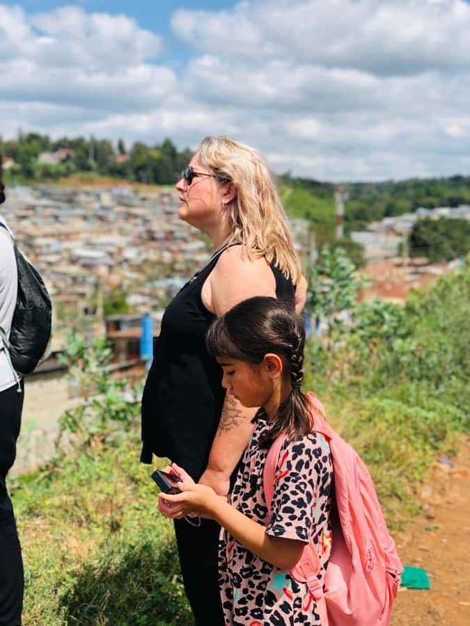 Visit kibera Slum the chocolate city - Walking through Kibera with context