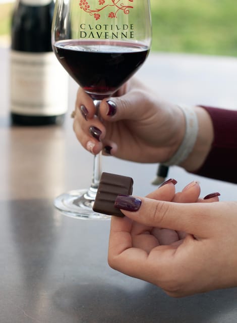 Wine and chocolat tasting at Chablis. - Why the chocolate pairing matters