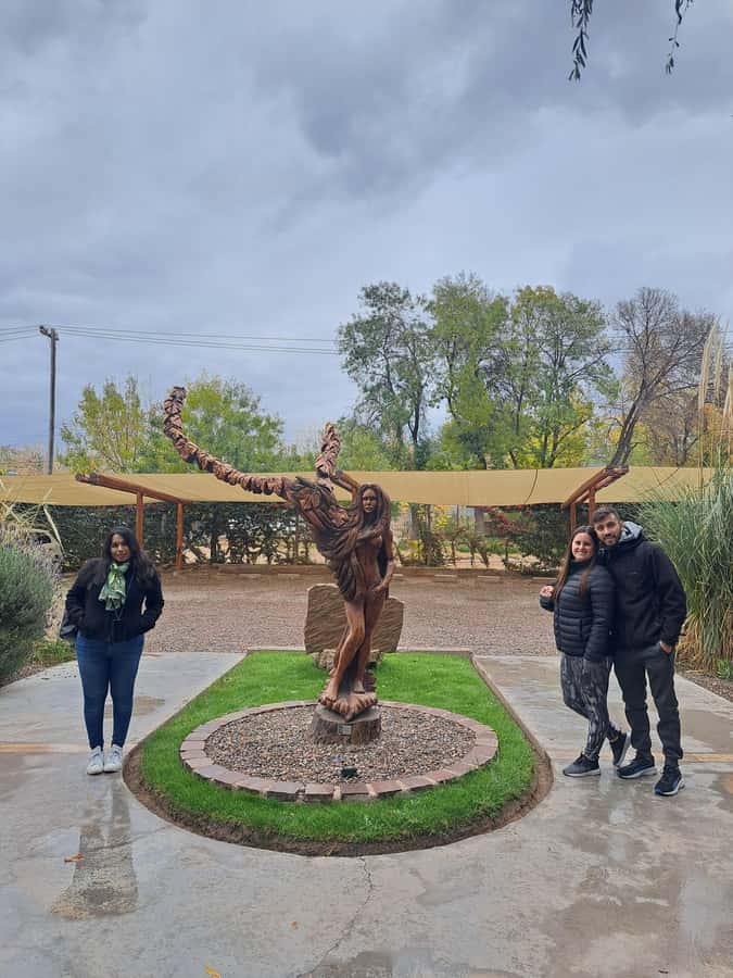 Wine and Chocolate Bike Tour: ride, taste, lunch, vineyards. - Durigutti adds gardens, production, and a water reservoir