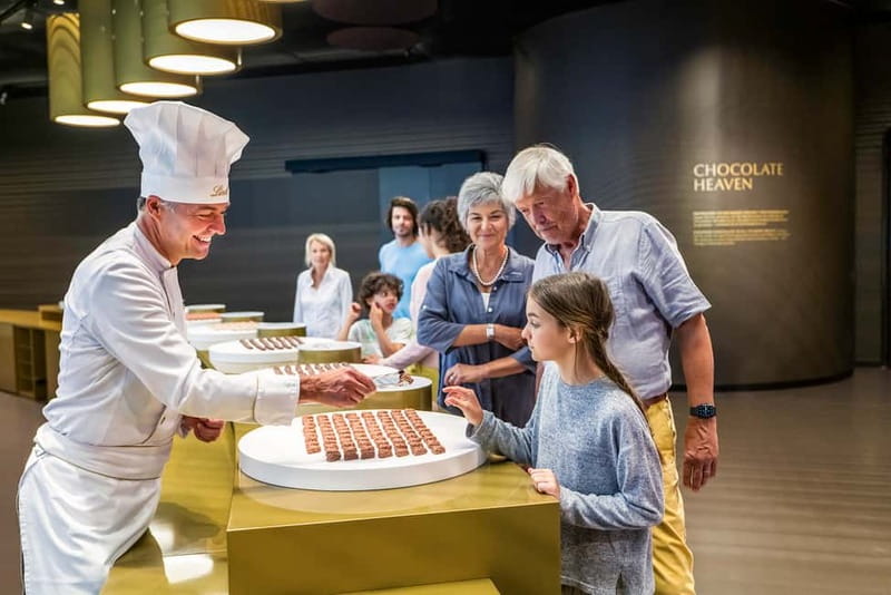 Zurich: Lindt Home of Chocolate Guided Tour & Entry Ticket - Café, shop, and the temptation to overbuy
